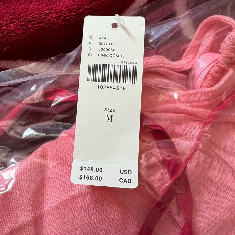 SOLD ❌❌❌NWT Anthropologie Celandine Pink Seashell Dress Medium - Picture 6 of 6